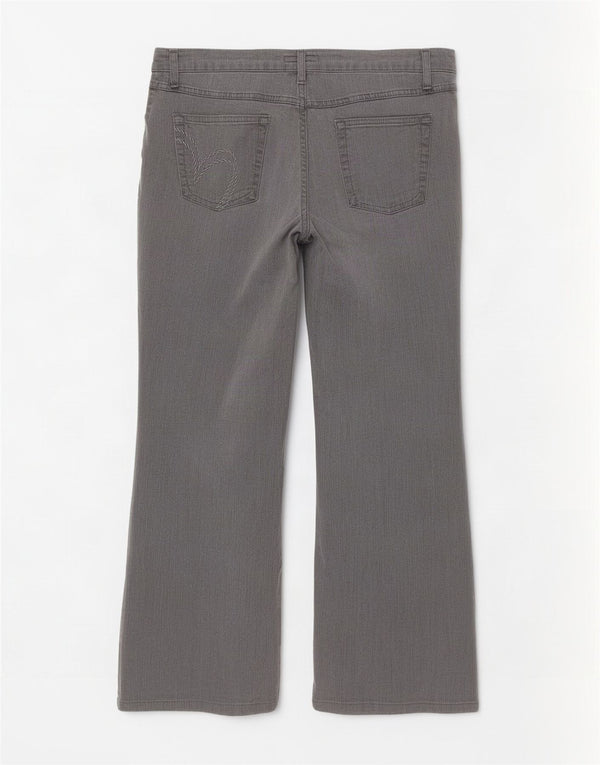 Marks & Spencer ženske traperice Per Una Bootcut UK 14 srednje W34 L28 sive
