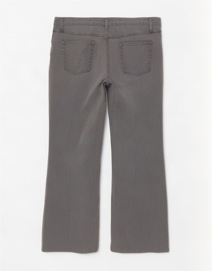 Marks & Spencer ženske traperice Per Una Bootcut UK 14 srednje W34 L28 sive