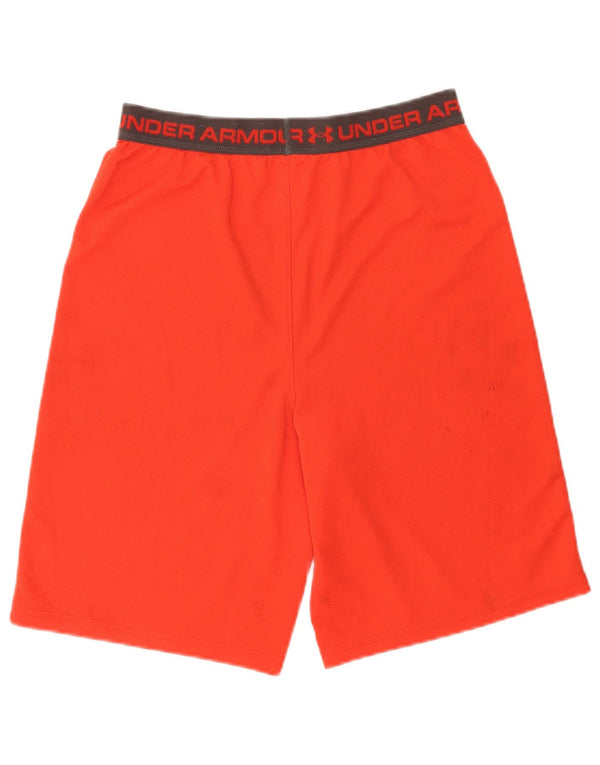 Under Armour Boys Heat Gear Graphic Sport Shorts 13-14 Years XL Narančasta