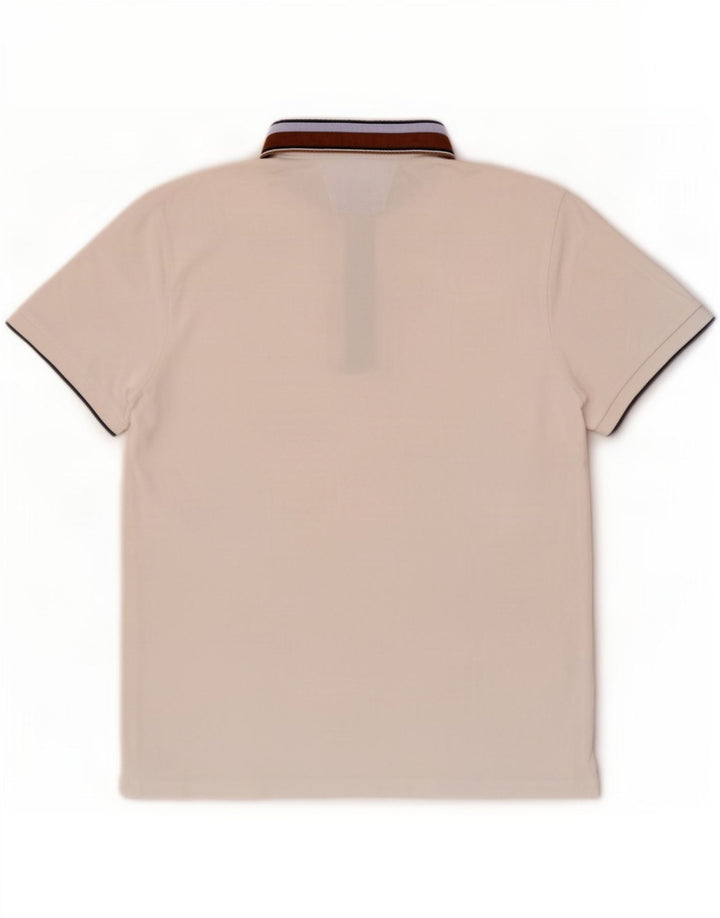 Zara muška polo majica srednje bijele boje
