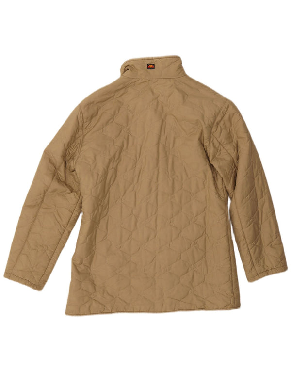 Ellesse ženska prevelika prošivena jakna UK 10 Small Beige Poliester