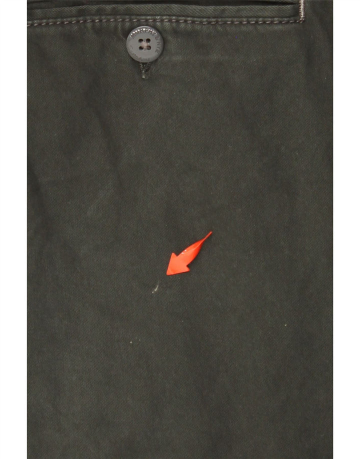 MURPHY & NYE Muške ravne chino hlače W38 L30 Zeleni pamuk