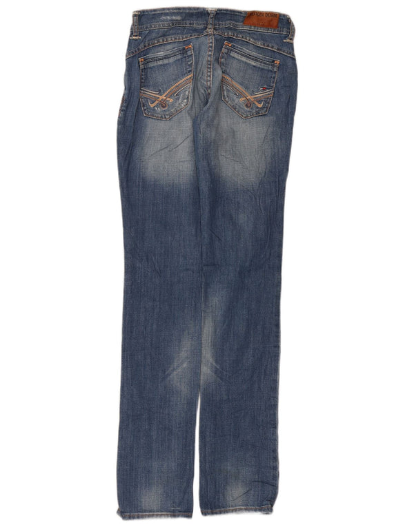 Tommy Hilfiger Womens Straight Jeans W26 L34 Blue Cotton