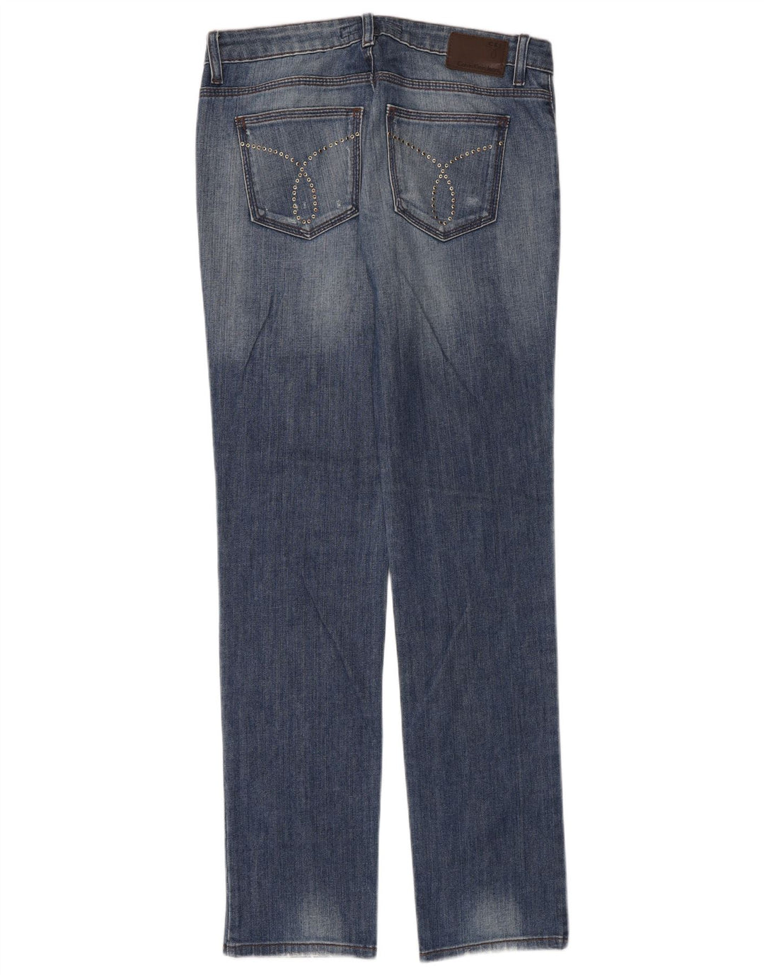 Calvin Klein ženske uske traperice W29 L33 plavi pamuk
