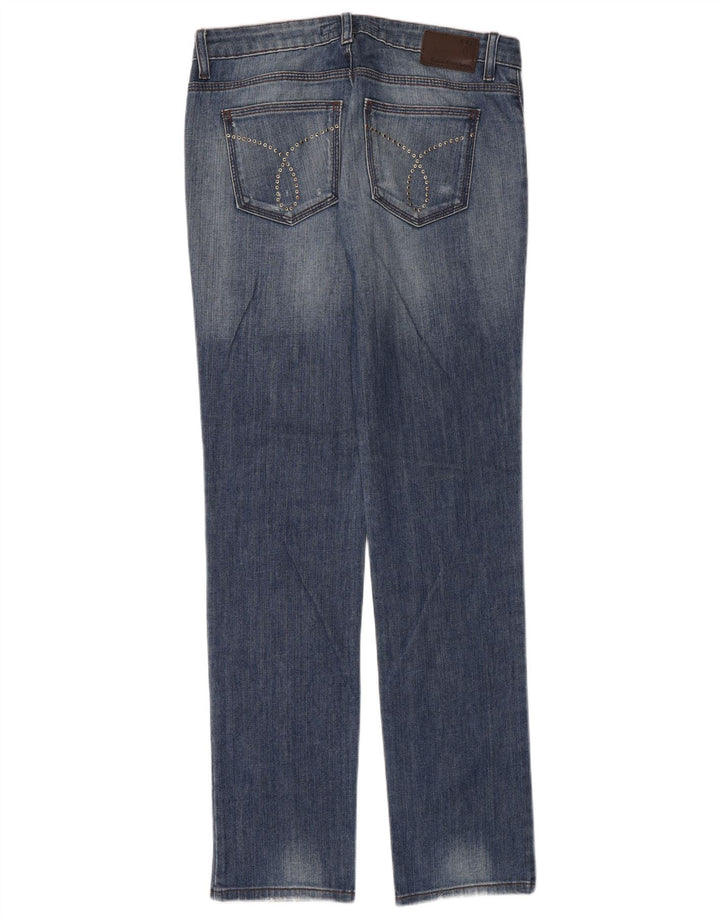 Calvin Klein ženske uske traperice W29 L33 plavi pamuk