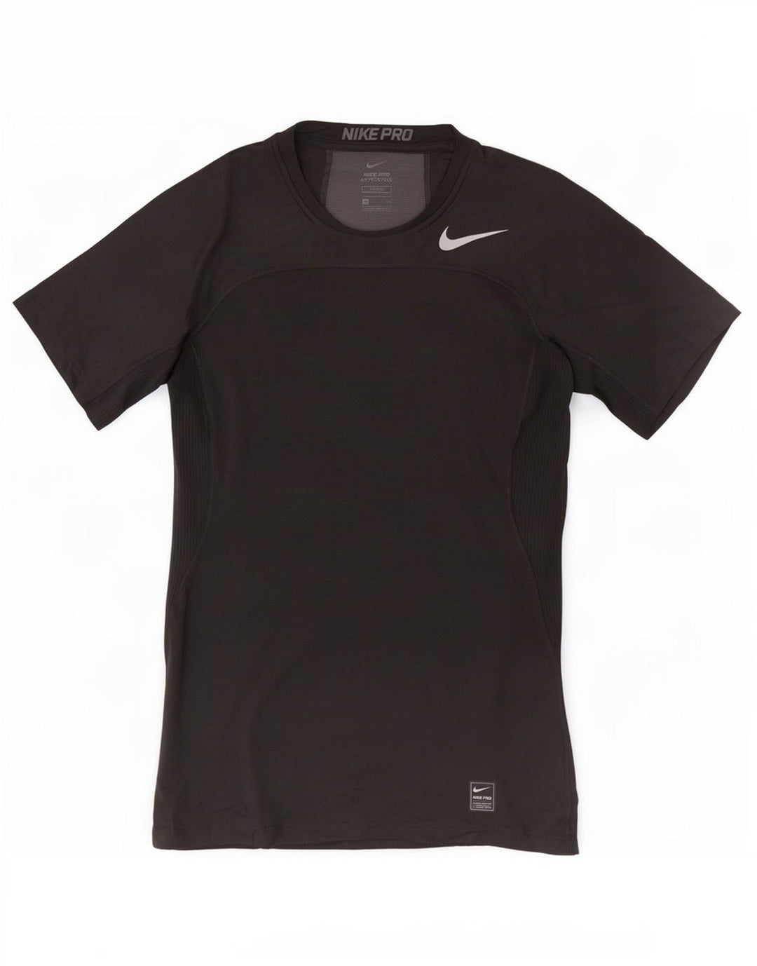 Nike Dri Fit grafički gornji dio mali crni geometrijski poliester