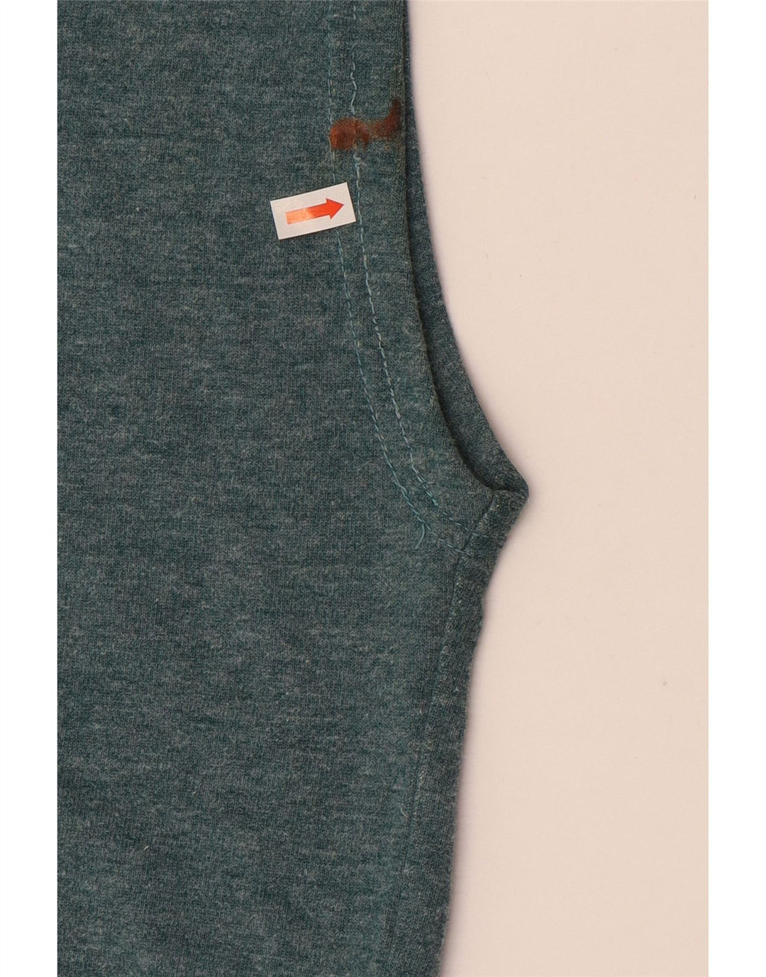 DIADORA Muška majica s kapuljačom bez rukava Veliki plavi pamuk