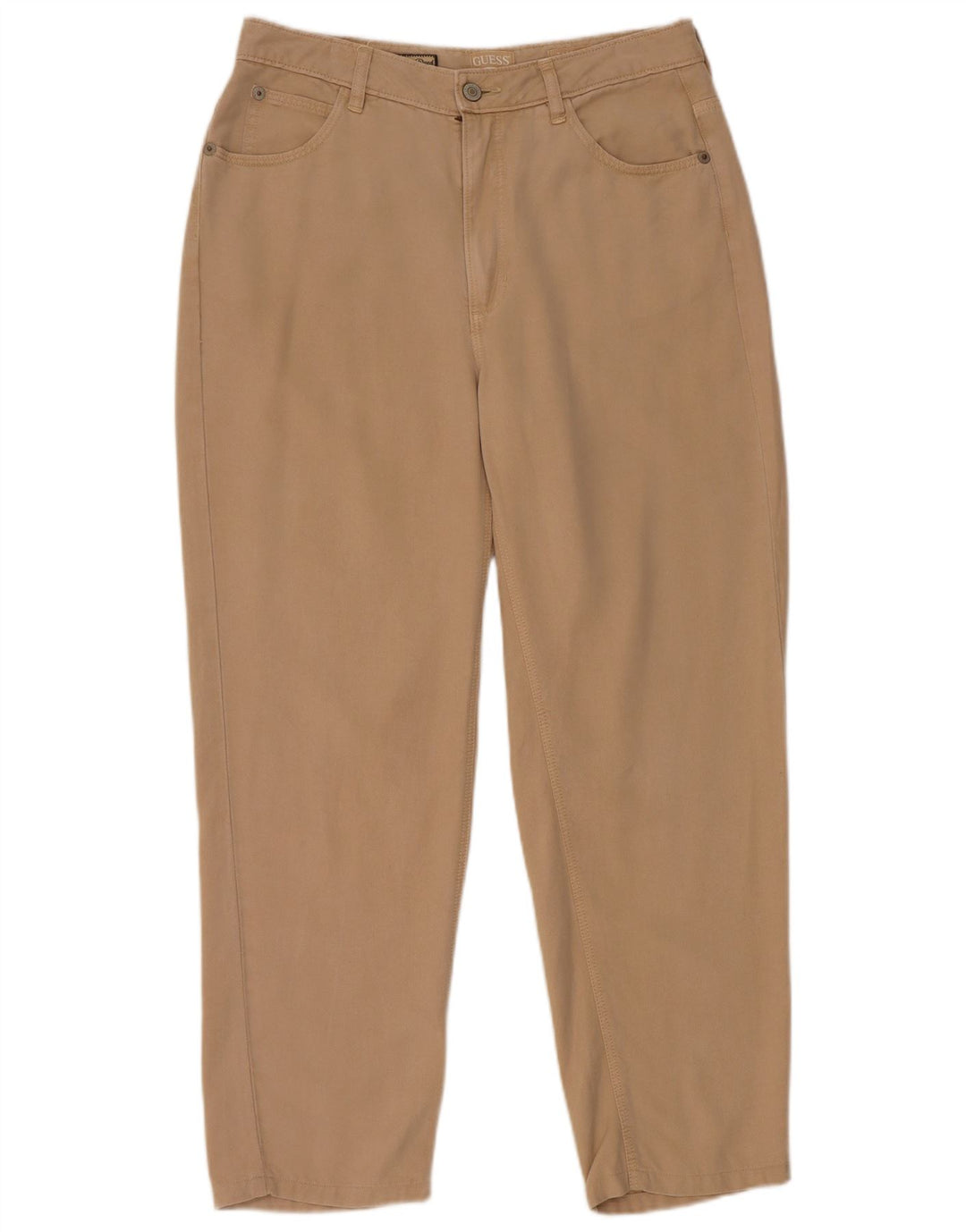 GUESS Ženske Mom Jean sužene traperice visokog struka W29 L27 Bež