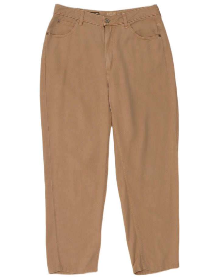 GUESS Ženske Mom Jean sužene traperice visokog struka W29 L27 Bež