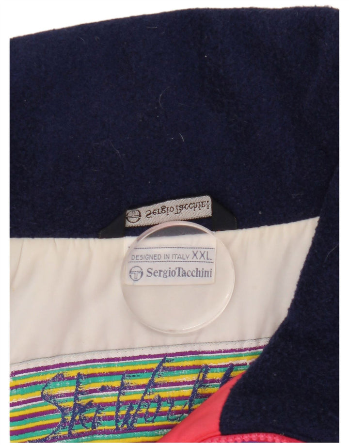 Sergio Tacchini muška skijaška jakna UK 44 2XL crvena poliamidna boja