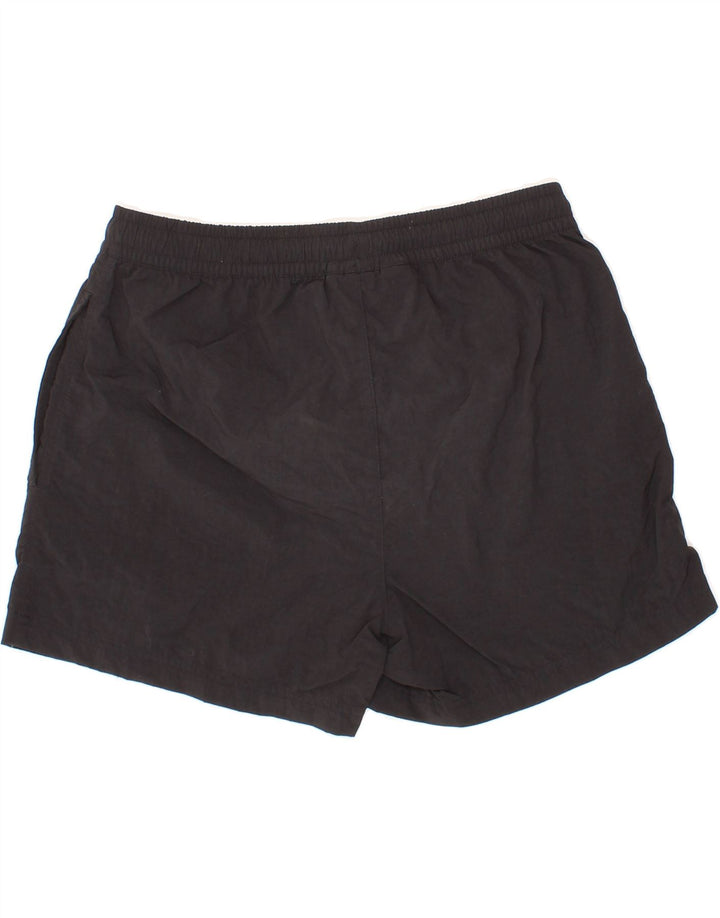 FILA Mens Graphic Sport Shorts Small  Black Polyester Vintage Fila and Second-Hand Fila from Messina Hembry 