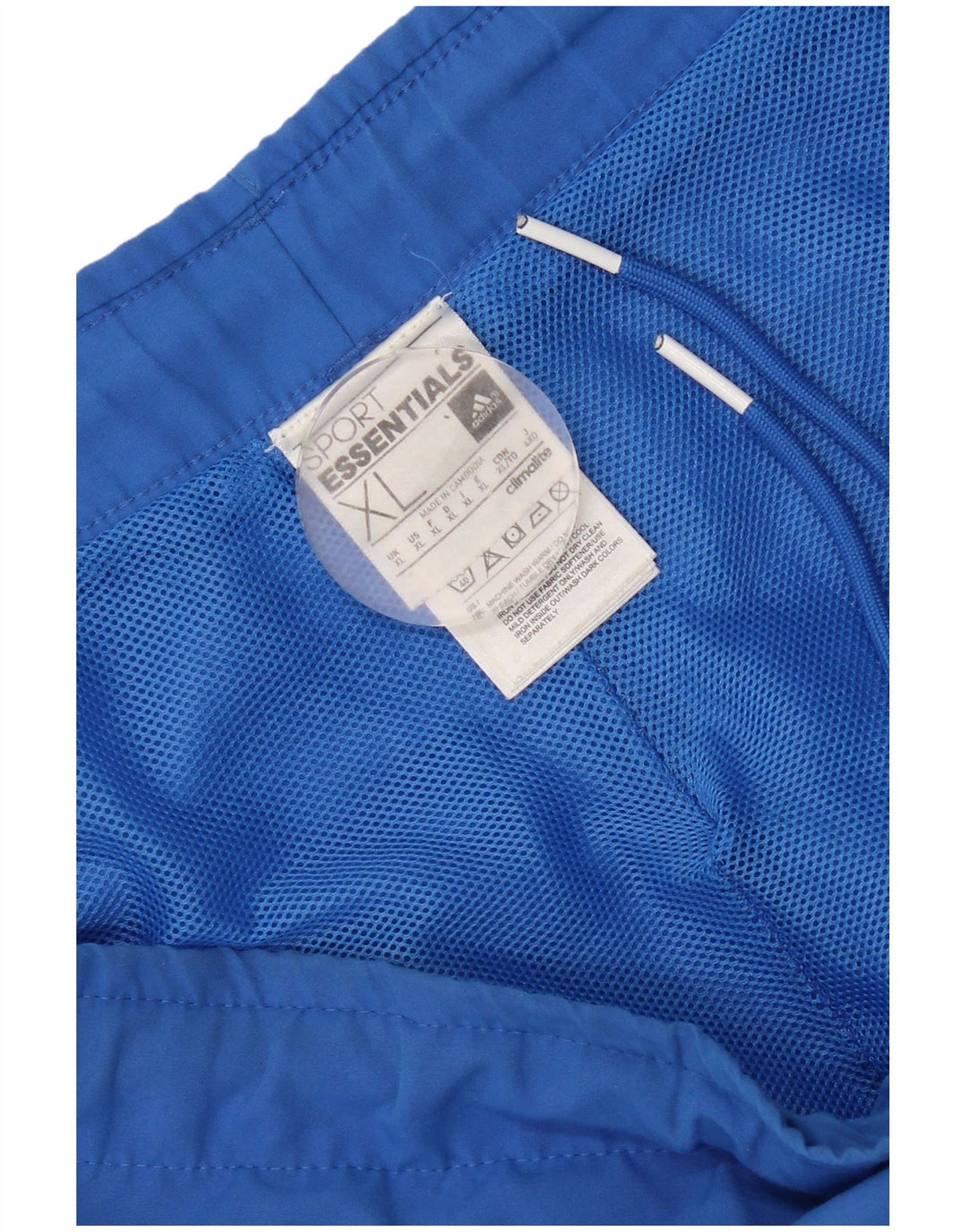 Adidas muške sportske kratke hlače XL plavi poliester