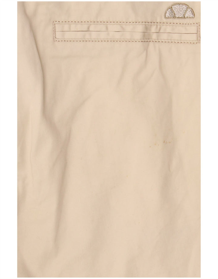 ELLESSE Ženske Chino kratke hlače IT 42 srednje W30 bež pamuk