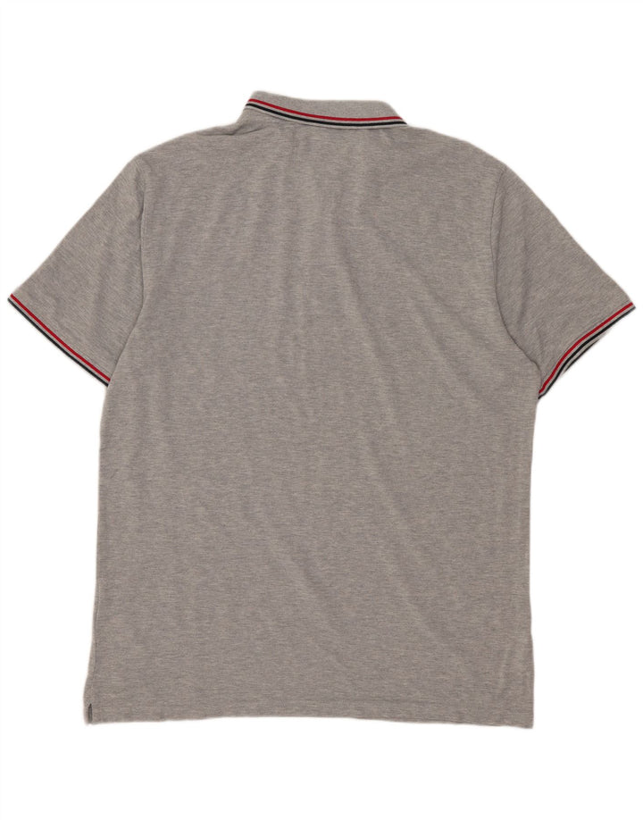 SUPERDRY muška polo majica 2XL sivi pamuk