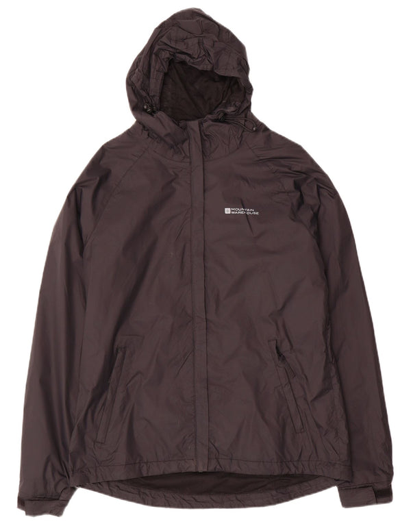 Mountain Warehouse ženska velika kišna jakna s kapuljačom UK 10 Mala crna