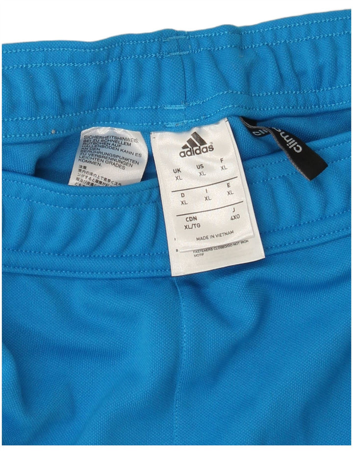 Adidas muške trenirke Climalite XL plavi poliester