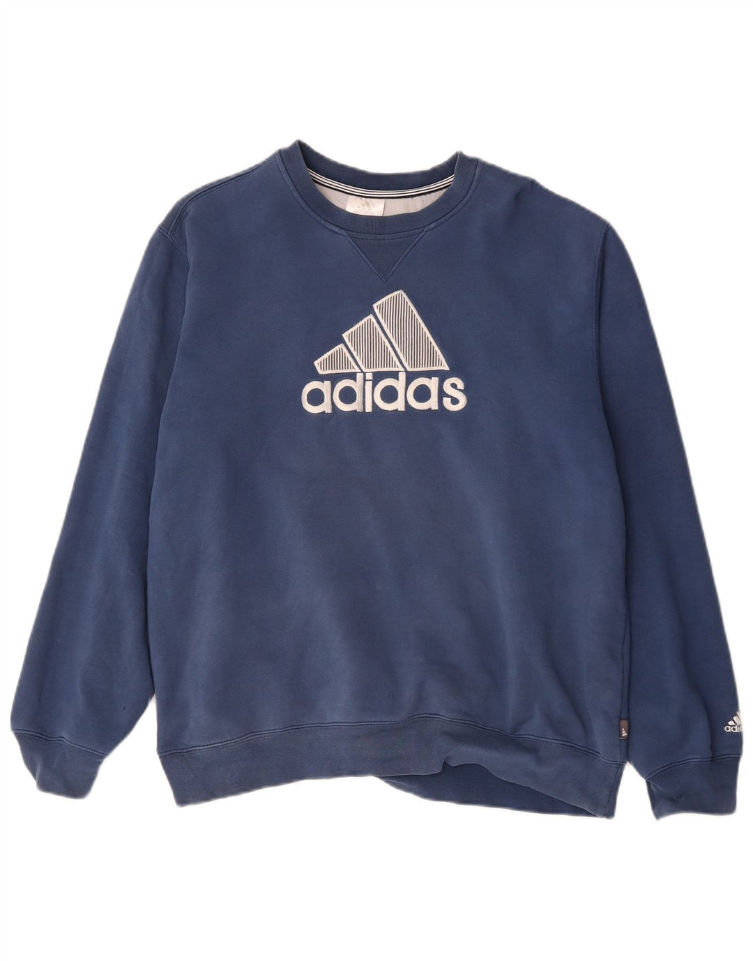 Adidas muški džemper s grafičkim motivima, veliki tamnoplavi pamuk