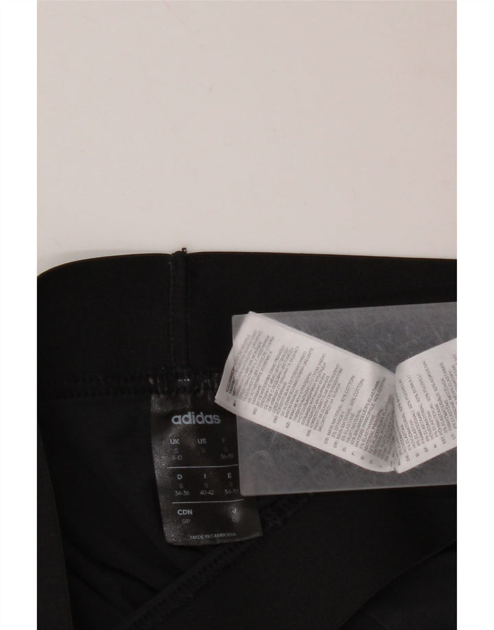 ADIDAS ženske tajice UK 10 male crne pamučne