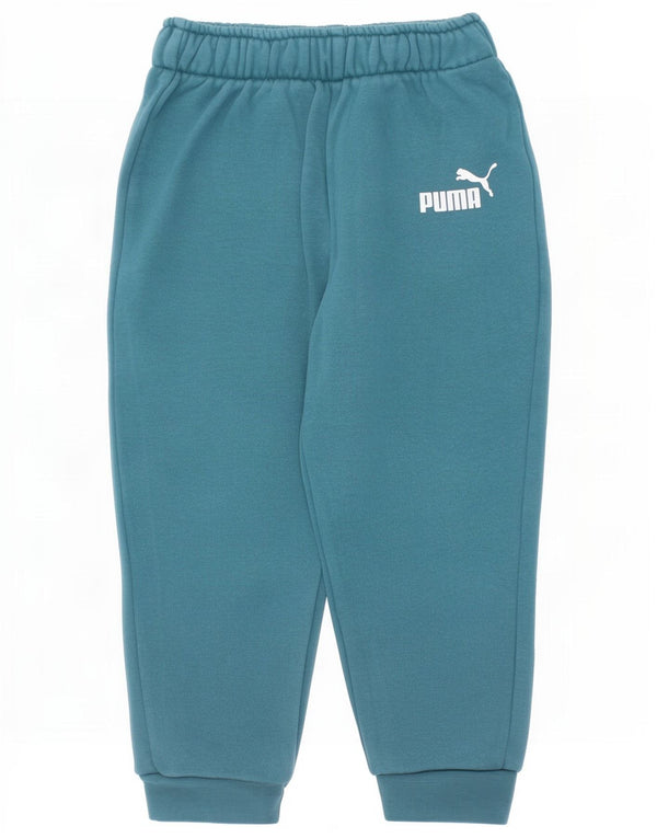Puma Boys Graphic Trenirka Hlače Joggers 2-3 godine Zeleni pamuk