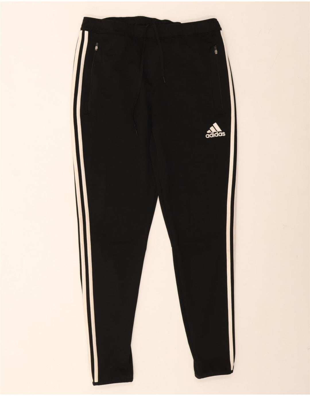 Adidas muške Climacool hlače za trenirku srednje crne boje od poliestera