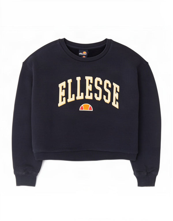 Ellesse Ženska kratkotrajna majica s grafičkim motivima UK 12 Srednje tamnoplava