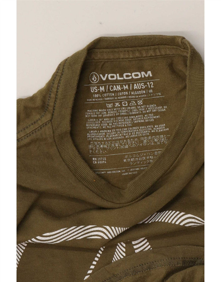 Volcom Boys Graphic T-Shirt majica kratkih rukava 11-12 godina, srednji kaki pamuk