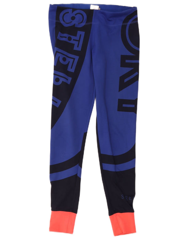 Adidas Ženske Stella Trenirke Hlače Joggers UK 8/10 Male Plave