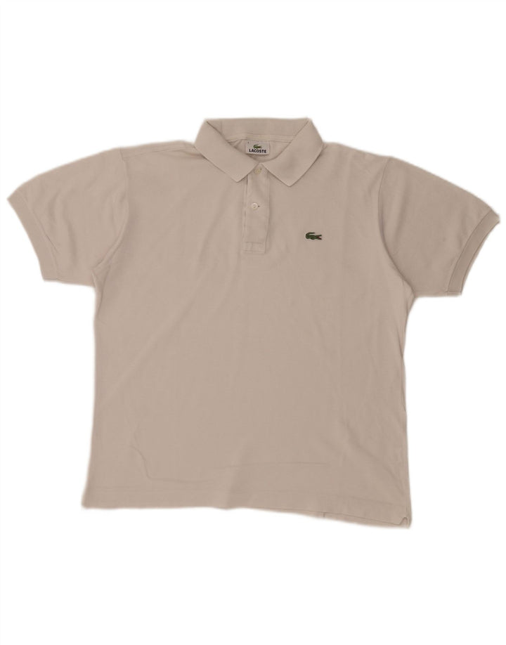 Lacoste muška polo majica veličine 4, srednji bijeli pamuk