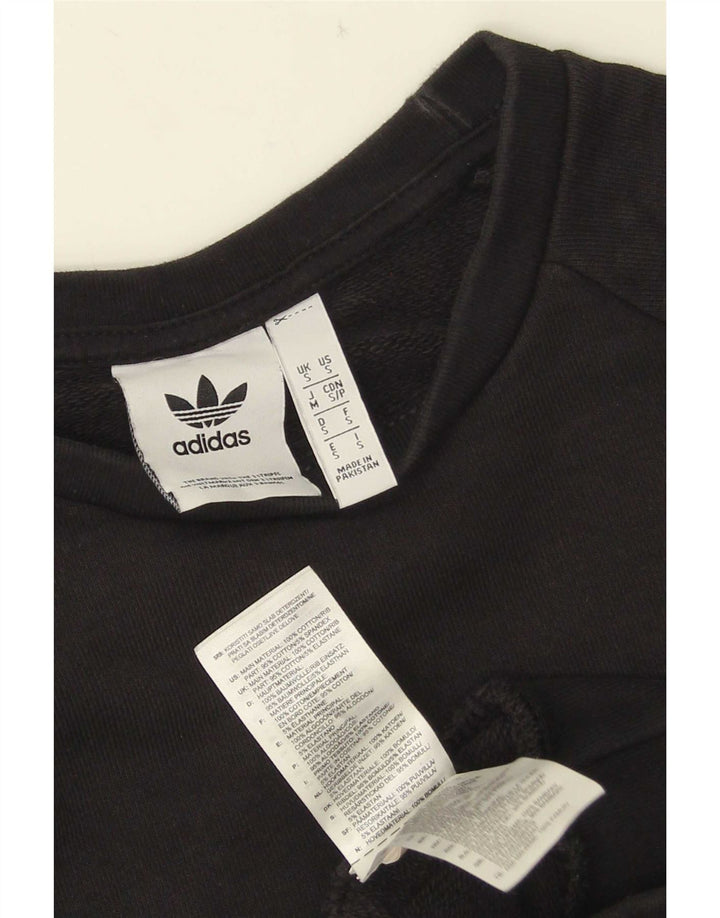 Adidas muški džemperi mali crni pamuk