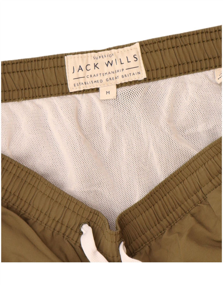 Jack Wills muške kratke hlače za plivanje, srednji kaki poliamid