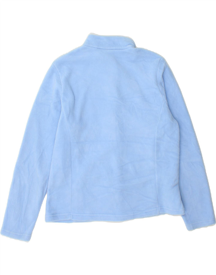 L.L.BEAN Womens Oversized Fleece Jacket US 0 XS Blue Polyester Vintage L.L.Bean and Second-Hand L.L.Bean from Messina Hembry 