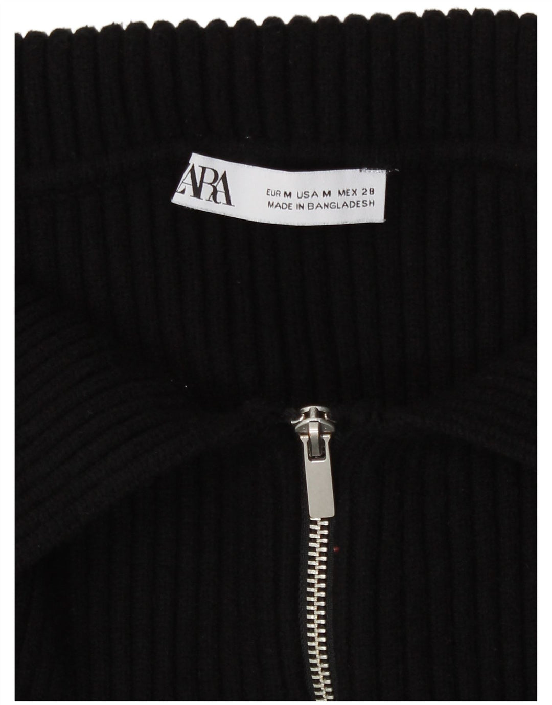 Zara ženski balero džemper UK 12 srednje crne boje