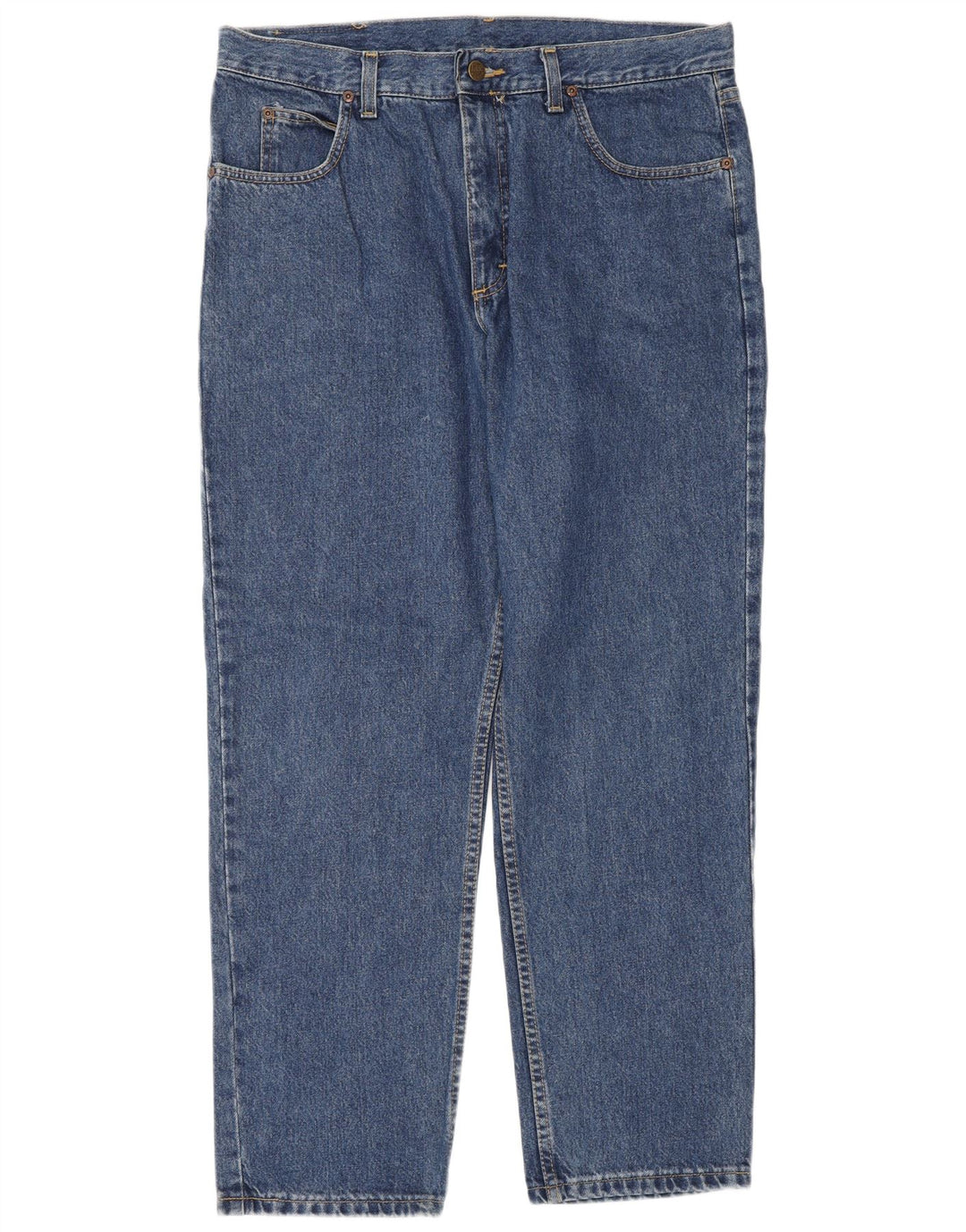 Lee muške ravne traperice W36 L30 plavi pamuk