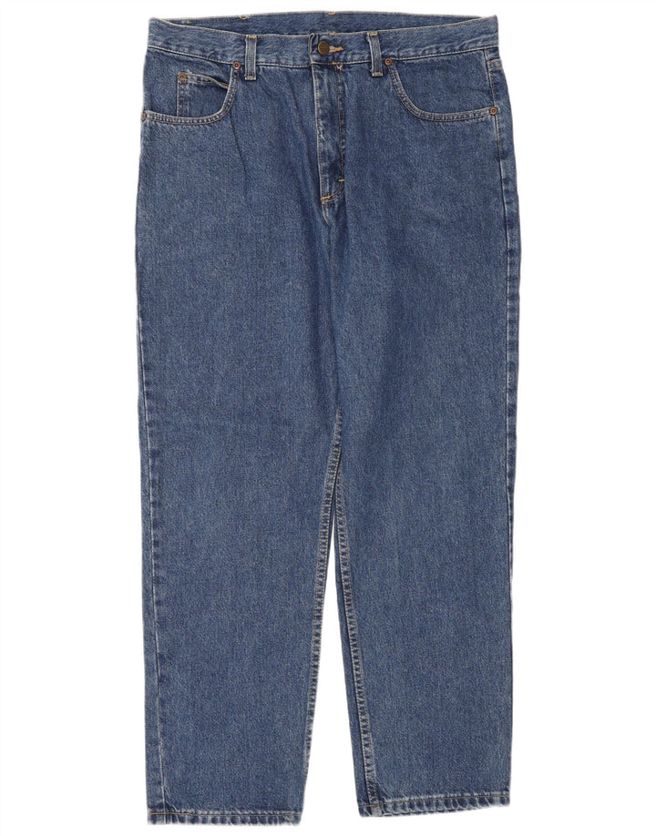 Lee muške ravne traperice W36 L30 plavi pamuk