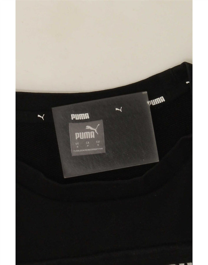 Puma ženski džemper s grafičkim motivima UK 10 Small Black Colourblock