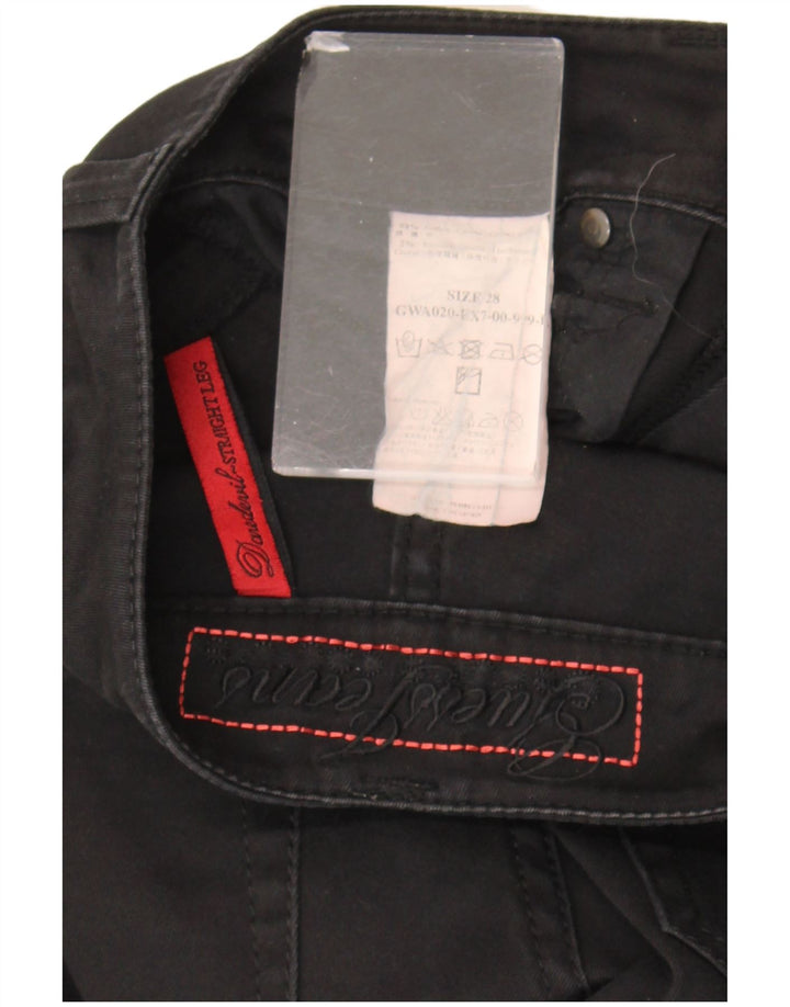 Ženske traperice Guess Bootcut W28 L29 crni pamuk