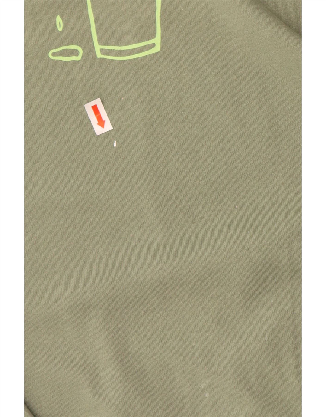 Reebok muška majica s grafičkim motivima, veliki zeleni pamuk