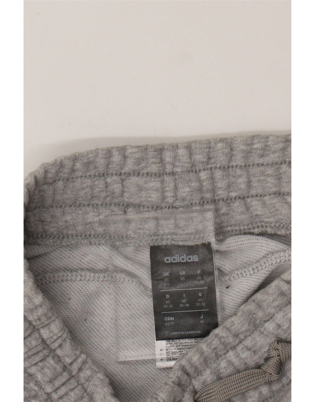 ADIDAS Ženska trenirka Hlače Joggers UK 4/6 XS Sivi flekasti pamuk