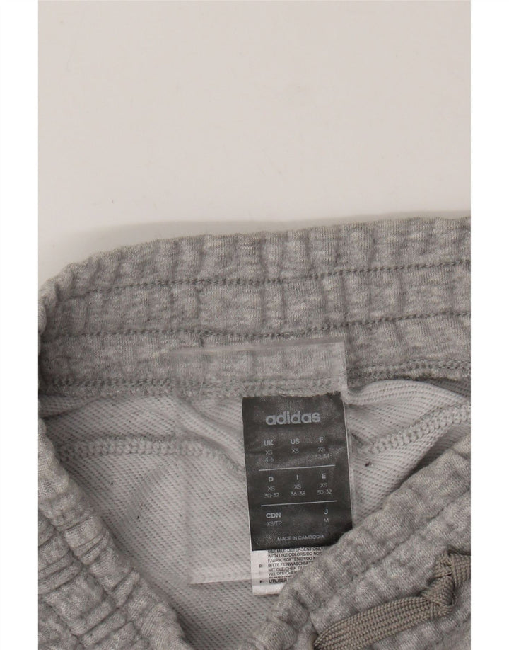 ADIDAS Ženska trenirka Hlače Joggers UK 4/6 XS Sivi flekasti pamuk