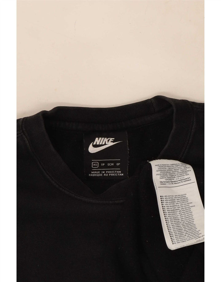 Nike muški džemperi XS crni pamuk
