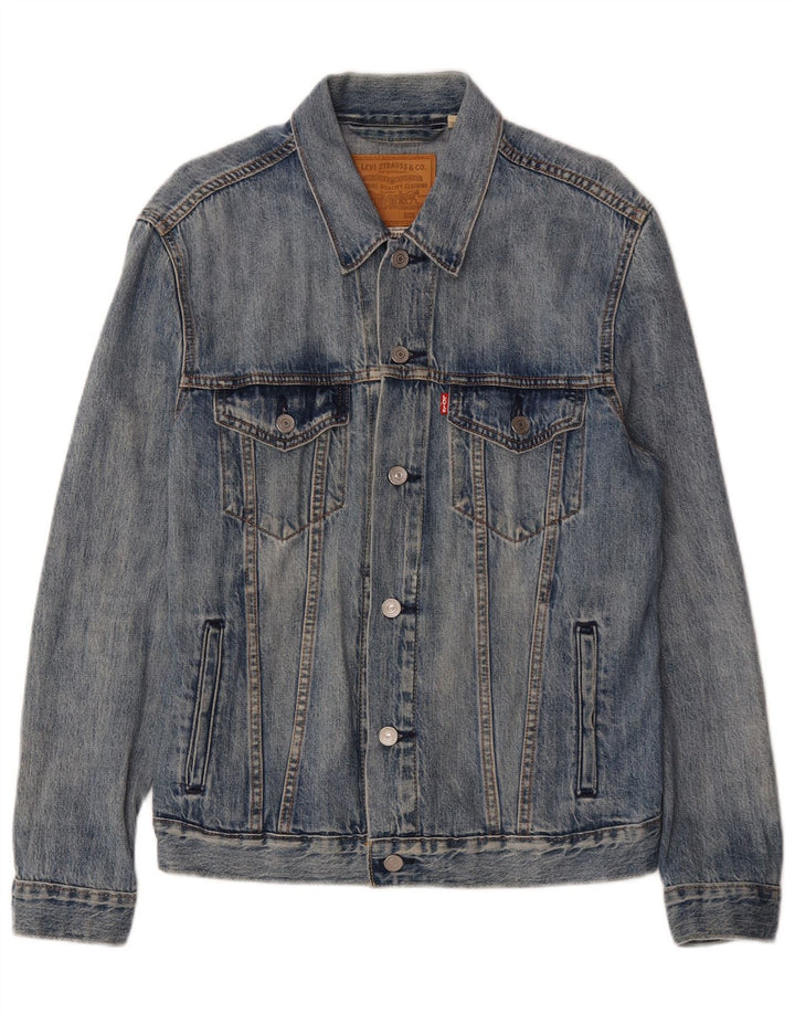 Levi's muška traper jakna UK 38 srednje plavi pamuk