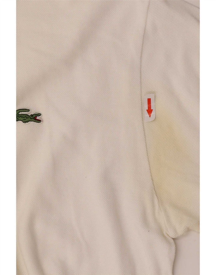 Lacoste muška polo majica veličine 5 velika bijela pamučna
