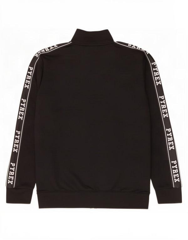 Pyrex Boys Graphic Trenirka Gornja jakna 13-14 godina 2XL crni poliester
