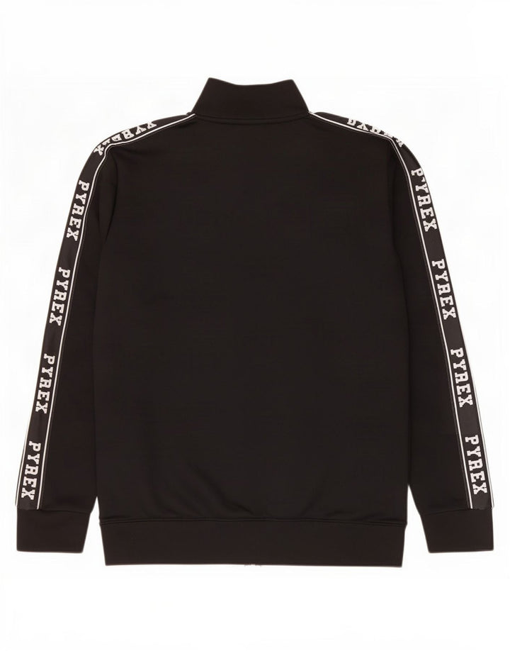 Pyrex Boys Graphic Trenirka Gornja jakna 13-14 godina 2XL crni poliester