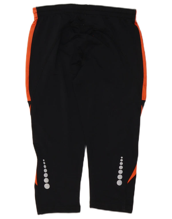 Asics ženske sportske kratke hlače Bermuda UK 14 veliki crni poliester u boji
