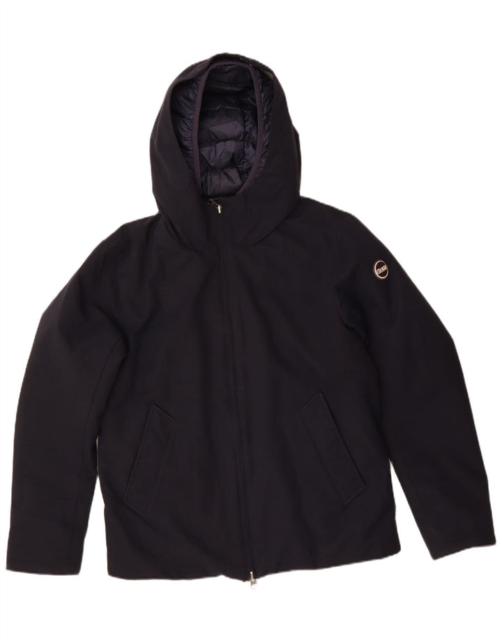 Colmar muška vjetrovka s kapuljačom IT 50 velika tamnoplava poliesterska jakna