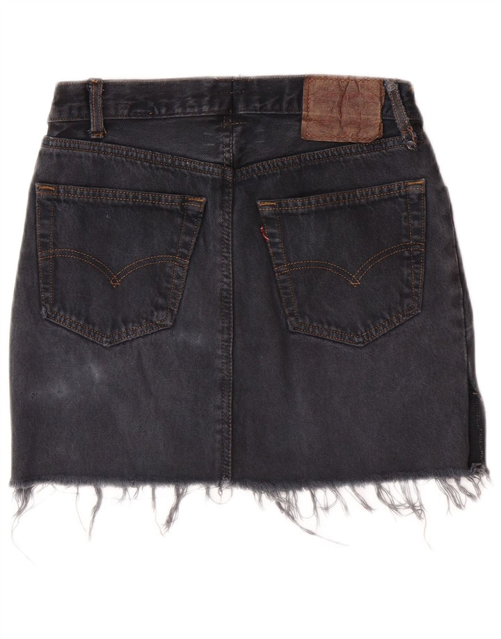 LEVI'S ženska traper suknja W28 srednje siva
