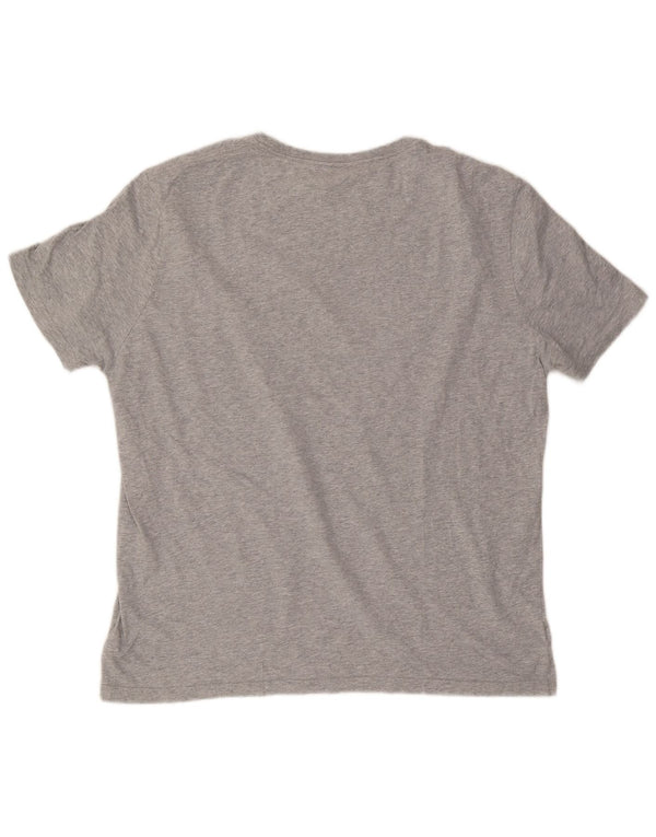 CANTERBURY Muška majica kratkih rukava s grafičkim motivima 2XL, sivi flekasti pamuk