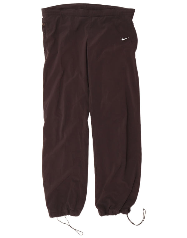 Nike Ženske Dri Fit Trenirke Hlače Joggers UK 18 XL crni poliester