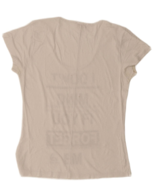 Diesel Ženska majica s grafičkim motivima UK 14 Large White